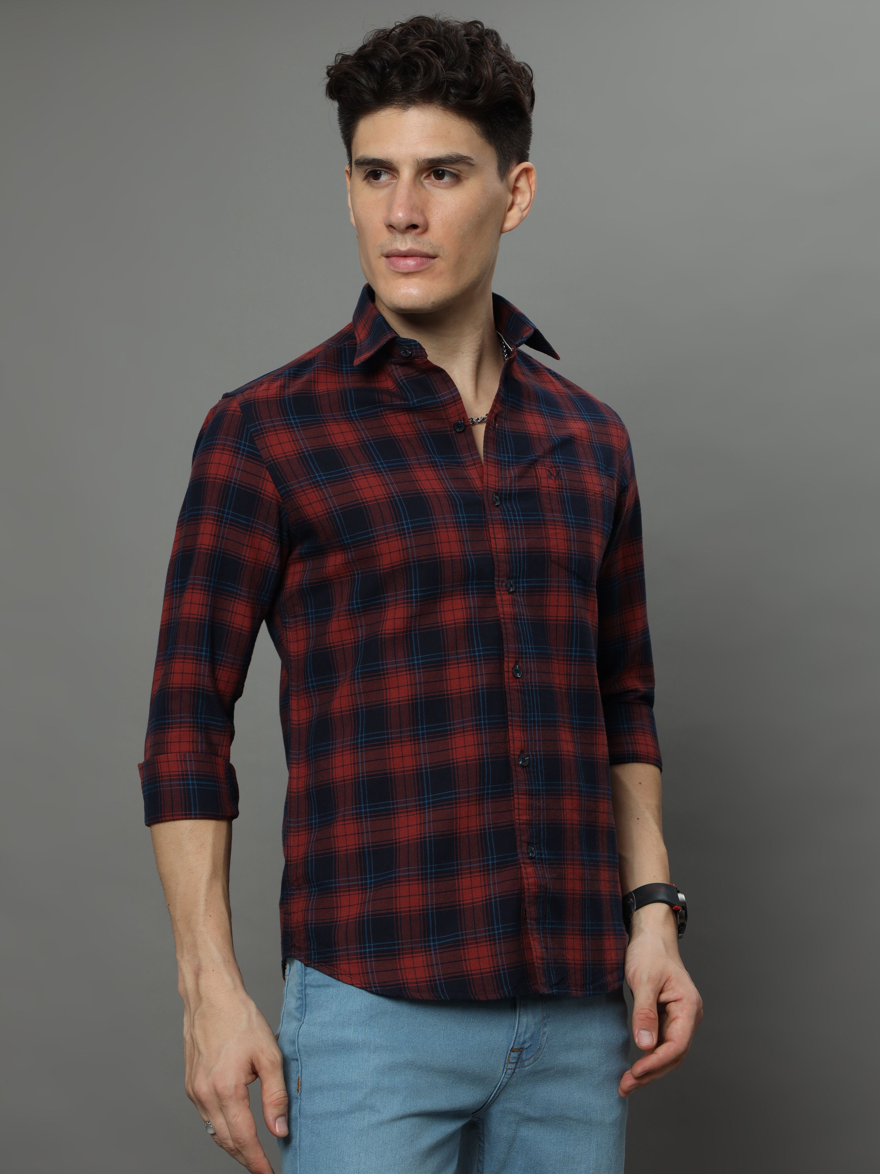 Oxford Single Pocket Full Sleeve Shirt