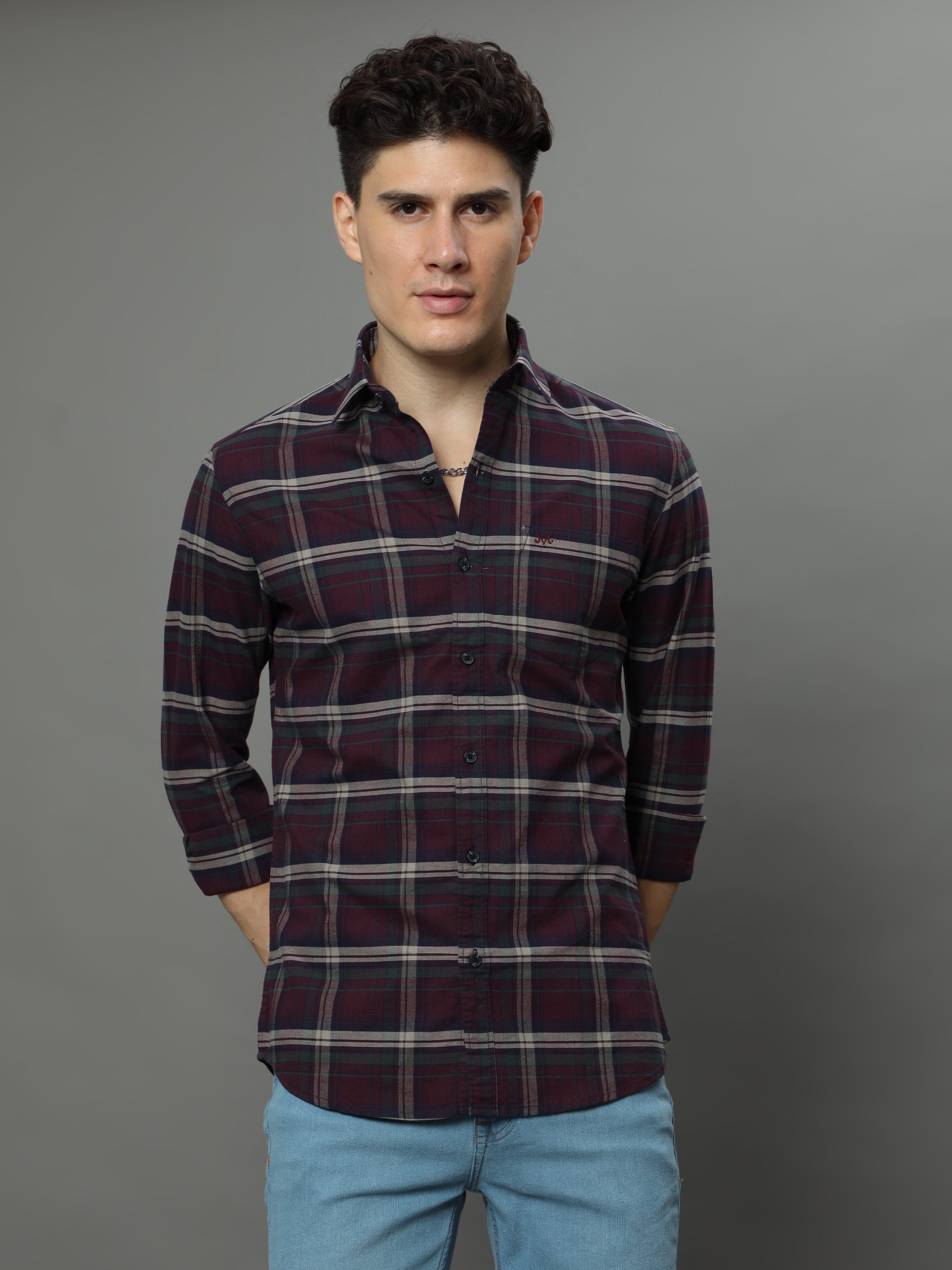 Oxford Single Pocket Full Sleeve Shirt